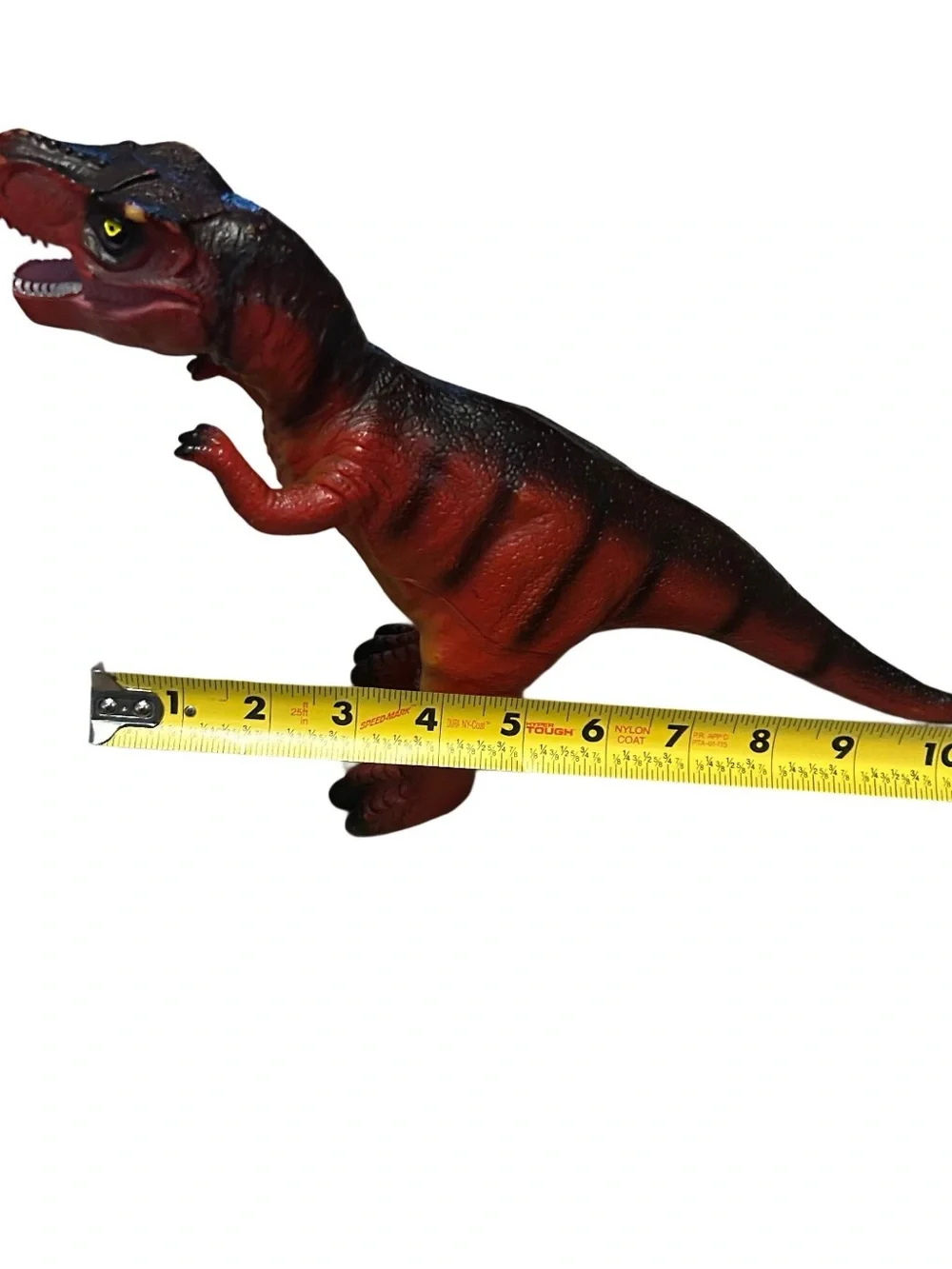 Jumbo Size Dinosaur Figure Lot Of 5 Soft Rubber T-Rex 11” XL Size
